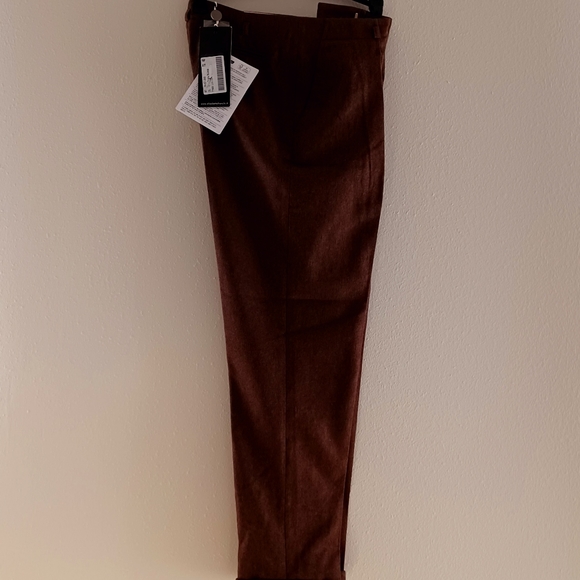 NWT ELISABETTA FRANCHI WOOL PANTS, size 40 - Picture 3 of 16